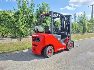 Four wheel front forklift Hangcha XF25G - 5