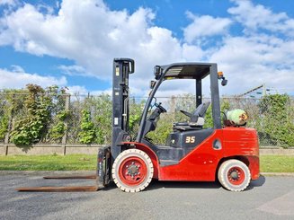 Four wheel front forklift Hangcha XF35G - 2