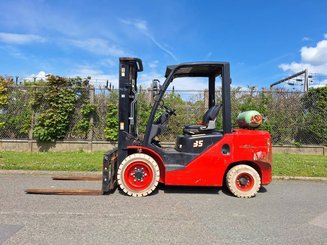 Four wheel front forklift Hangcha CPYD35 - 2