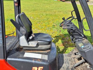 Four wheel front forklift Hangcha CPYD35