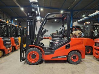 Four wheel front forklift Hangcha XF35G-2 - 2