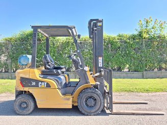Four wheel front forklift Caterpillar GP20NT - 5