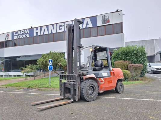 Four wheel front forklift Toyota 02-7FD40 - 1