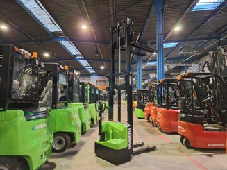 Pedestrian pallet stacker Hangcha CDD15-A2MC2-ISZ