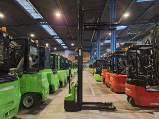 Pedestrian pallet stacker Hangcha CDD15-A2MC2-ISZ