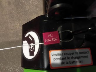 Pedestrian pallet stacker Hangcha CDD15-A2MC2-ISZ