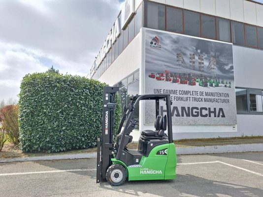 Three wheel front forklift Hangcha XC3-15i -XCY2G-SI - 1