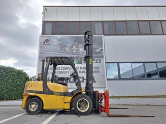 Four wheel front forklift Yale GLP45SVX5