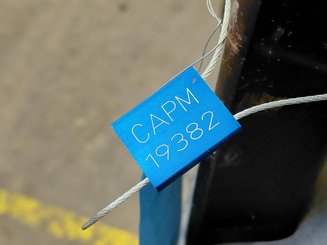 Stand-on pallet stacker Caterpillar NSR20N