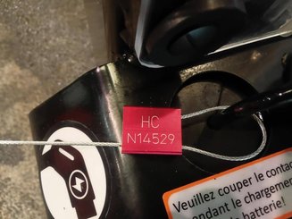 Pedestrian pallet stacker Hangcha CDD15-A2MC2-ISZ