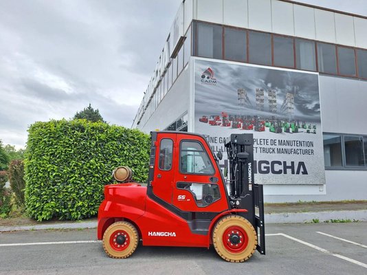 Four wheel front forklift Hangcha XF55G-2 - 1