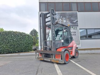 Four wheel front forklift Fenwick H70 SERIE 396 EVO
