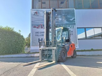 Four wheel front forklift Toyota 408 FD45 N - 1