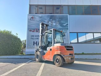 Four wheel front forklift Toyota 408 FD45 N - 3