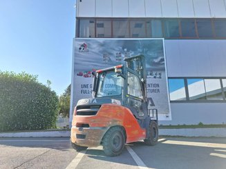 Four wheel front forklift Toyota 408 FD45 N - 4