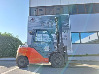 Four wheel front forklift Toyota 408 FD45 N - 5