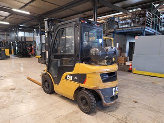 Four wheel front forklift Caterpillar GP25NTD