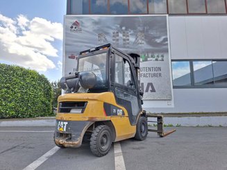 Four wheel front forklift Caterpillar GP25NTD