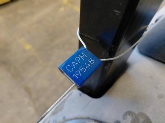 Stand-on pallet stacker Caterpillar NSR16N