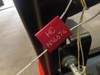 Four wheel front forklift Hangcha XF35D-2
