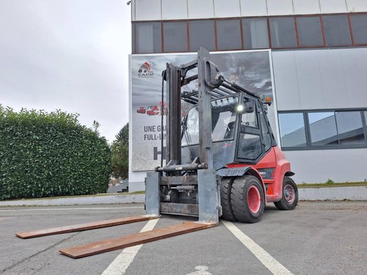 Four wheel front forklift Fenwick Linde H50D-03 - 1