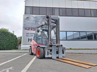 Four wheel front forklift Fenwick Linde H50D-03 - 1