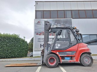 Four wheel front forklift Fenwick Linde H50D-03 - 2