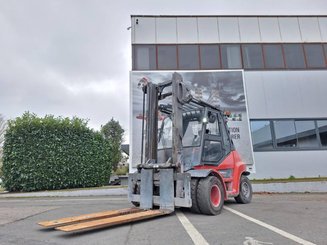 Four wheel front forklift Fenwick Linde H50D-03 - 1