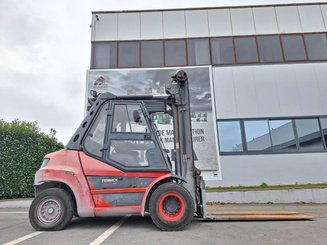 Four wheel front forklift Fenwick Linde H50D-03 - 5