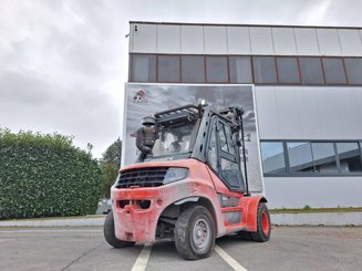 Four wheel front forklift Fenwick Linde H50D-03 - 4