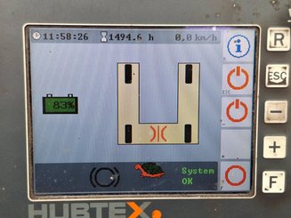 Multidirectional sideloader Hubtex MQ40