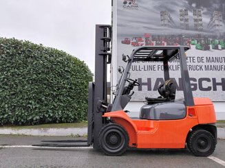Four wheel front forklift Toyota 6-7fdf25 - 2