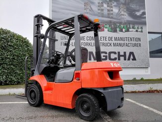 Four wheel front forklift Toyota 6-7fdf25 - 3