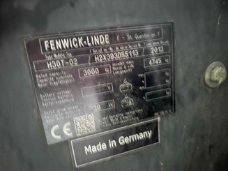Forklift truck, LPG Fenwick H30T-02 - 17