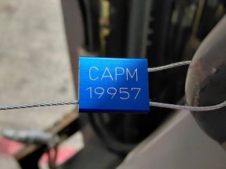 Four wheel front forklift Fenwick E16P