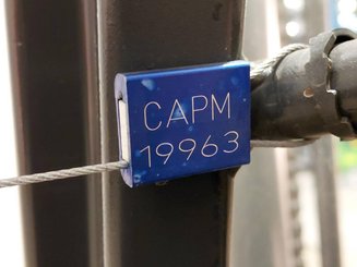 Four wheel front forklift Caterpillar GP40NTD