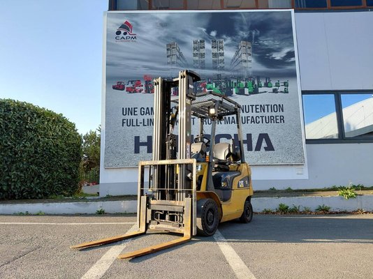 Four wheel front forklift Caterpillar GP18NTD - 1