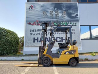 Four wheel front forklift Caterpillar GP18NTD