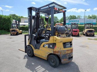 Four wheel front forklift Caterpillar GP18NTD