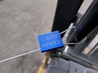 Four wheel front forklift Caterpillar GP25NTD