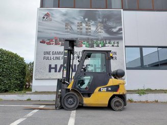 Four wheel front forklift Caterpillar GP25NTD