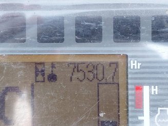 Four wheel front forklift Caterpillar GP30NTD