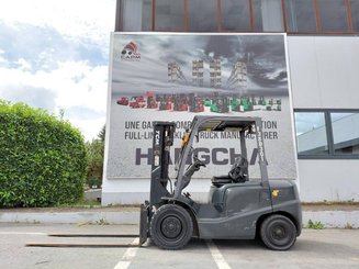 Four wheel front forklift TCM FD30T3