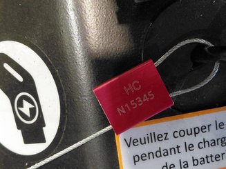 Pedestrian pallet stacker Hangcha CDD15-A2MC2-ISZ