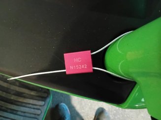 Stand-on pallet truck Hangcha CBD20-XT1S-SI 