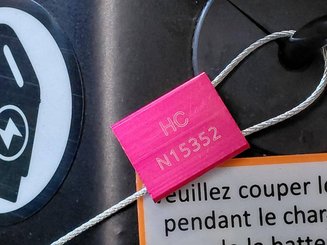 Pedestrian pallet stacker Hangcha CDD15-A2MC2-ISZ