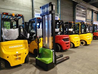 Pedestrian pallet stacker Hangcha CDD15-A2MC2-ISZ