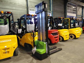 Pedestrian pallet stacker Hangcha CDD15-A2MC2-ISZ