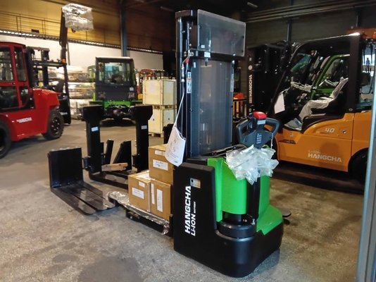 Pedestrian pallet stacker Hangcha CDD14-XT1-SI  - 1