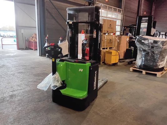 Pedestrian pallet stacker Hangcha CDD14-XT1-SiL (à levée initiale) - 1